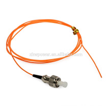 FC connector simplex multimode fiber optic pigtail with single connector fiber cable pigtail
